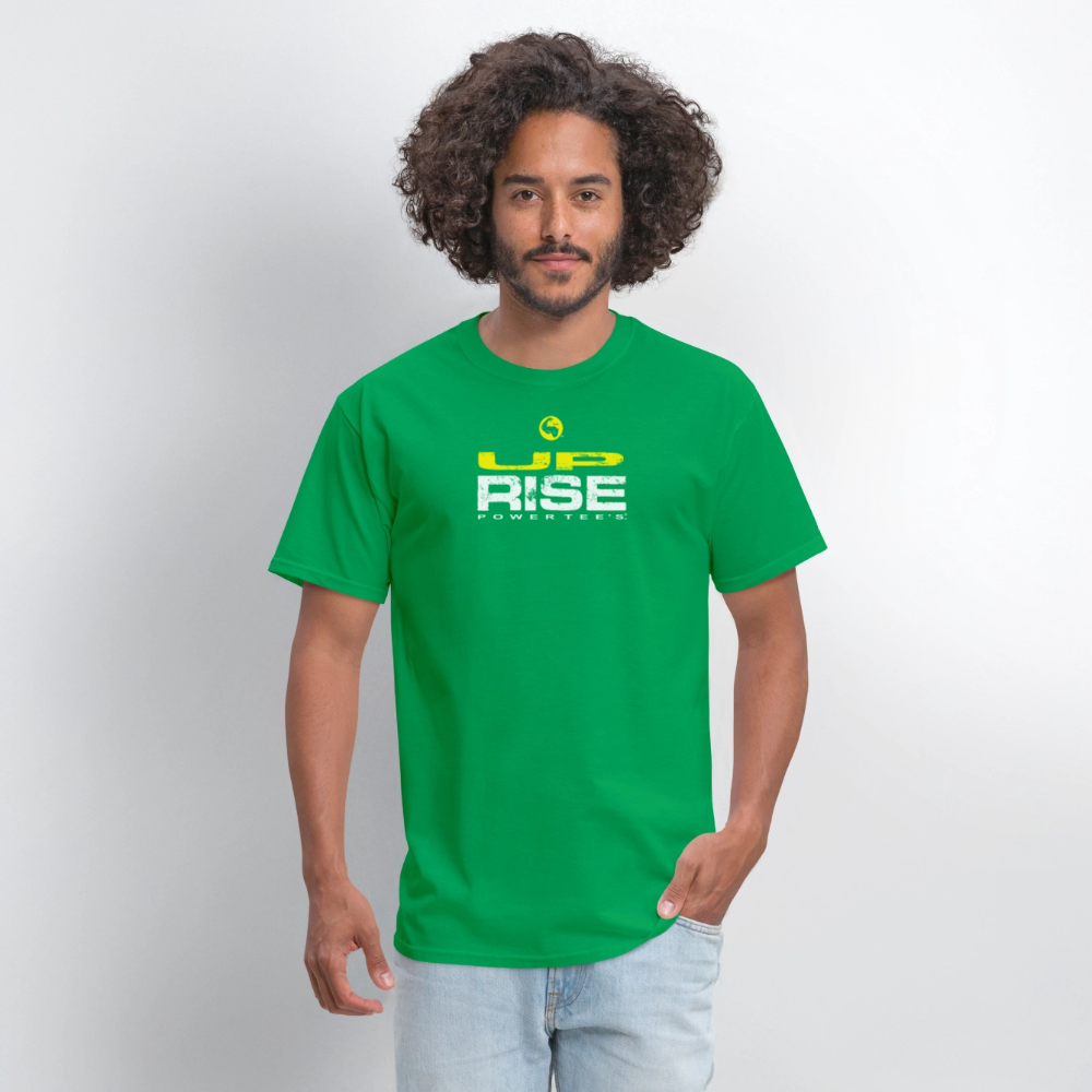 "Rise Up" Power Tee With "Flex" Arm - bright green