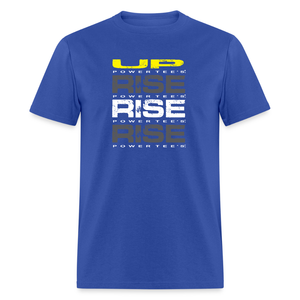 "Rise Up" Power Tee - royal blue