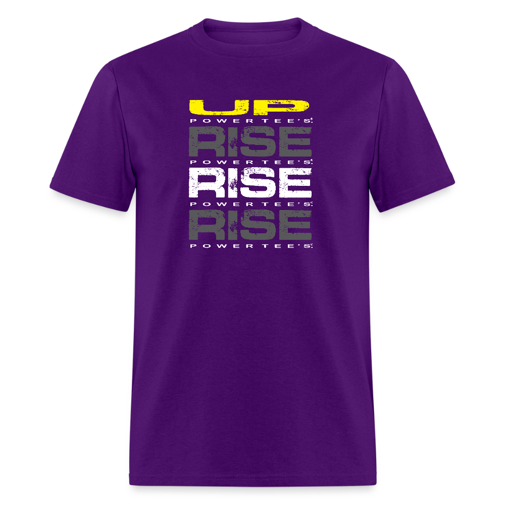 "Rise Up" Power Tee - purple