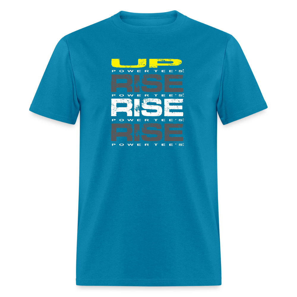 "Rise Up" Power Tee - turquoise