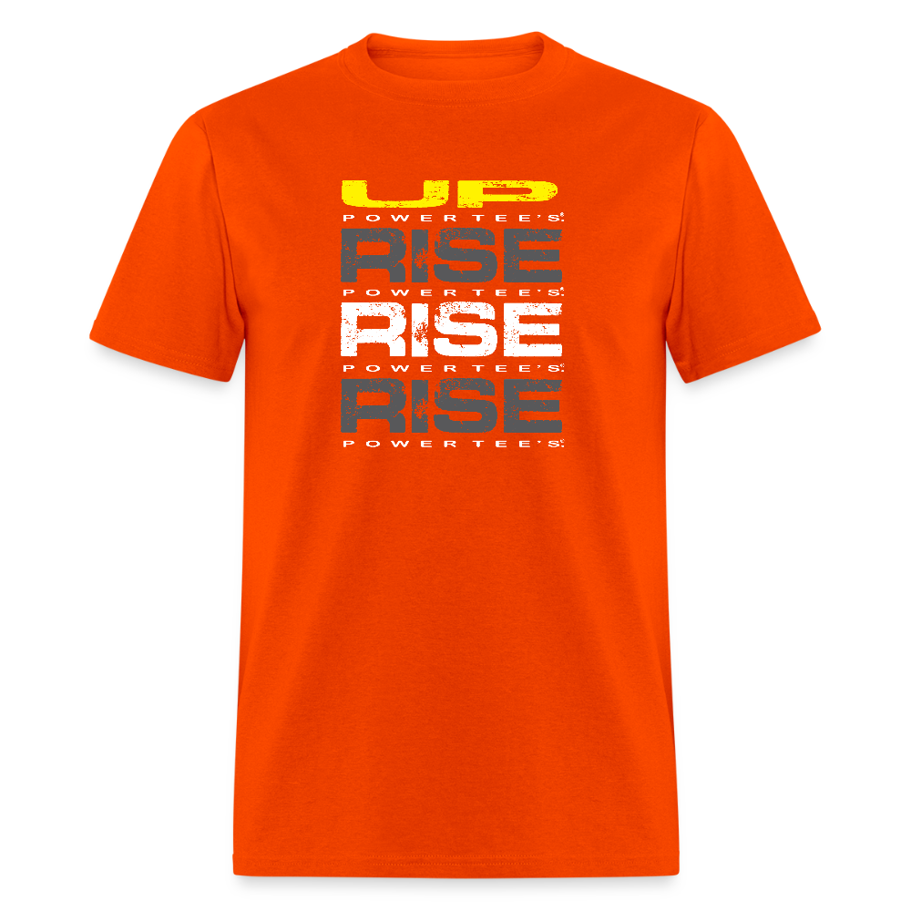 "Rise Up" Power Tee - orange